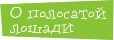 О полосатой лошадке